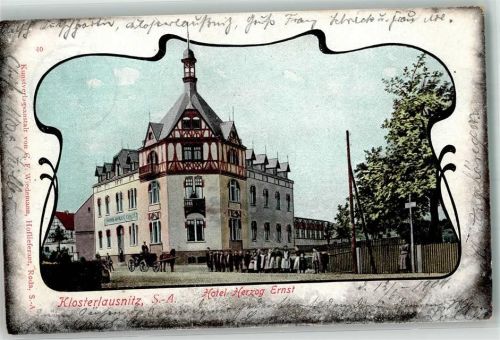 Bad Klosterlausnitz 1904 Hotel Herzog Ernst