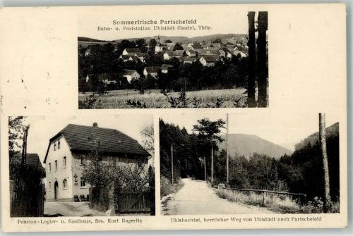 Partschefeld Gast- und Logirhaus Bageritz Weg ins Uhlsbachtal