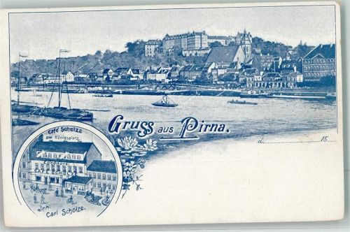 Pirna Cafe Scholze Schloß Sonnenstein