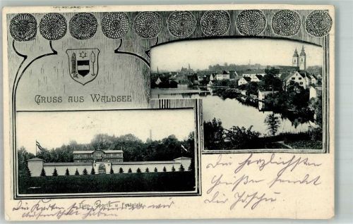 Bad Waldsee Wappen Turn-, Sports- und Festplatz Der Waldsee