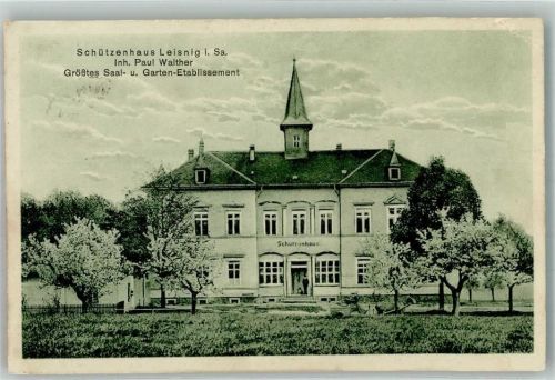 04703 O7320 Leisnig - Gasthaus Etablissement Schützenhaus