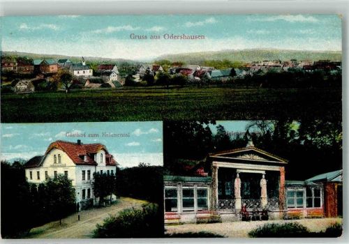 Odershausen 1915 Gasthaus zum Helenental Helenenviertel