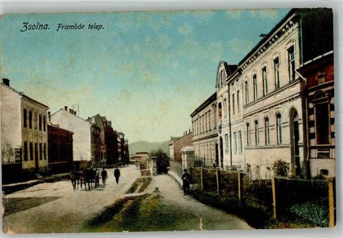 Zilina Feldpost WK I Artilleriezeugskompagnie Nr. 3 Frambor telep.