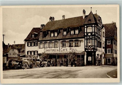 Bad Mergentheim Konditorei-Cafe Roll Prkplatz