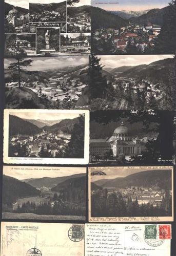 St. Blasien Lot mit 16 div AK