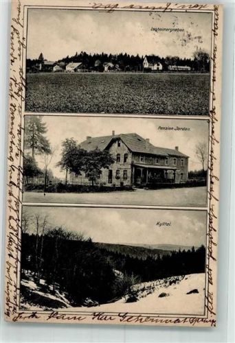Losheim 1916 Losheimergraben Pension Jordan Kylltal Feldpost Geroldstein