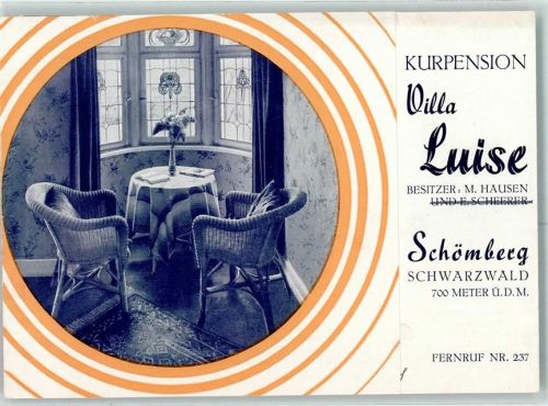 Schömberg Pension Villa Luise