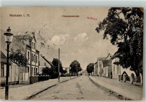 Neukalen 1920 Chausseestraße