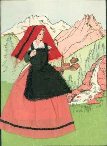 Tracht echter Stoff
