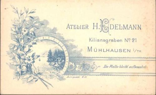 Mühlhausen Photograph h. Edelmann