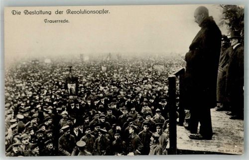 Bestattung der Revolutionsopfer Trauerrede