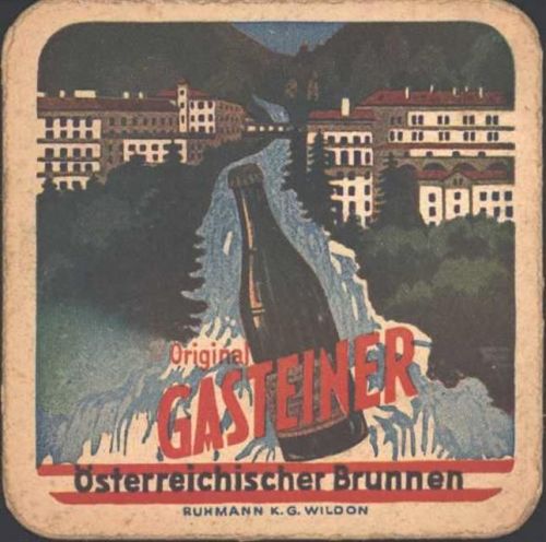 Gastein Bierdeckel Original Gasteiner
