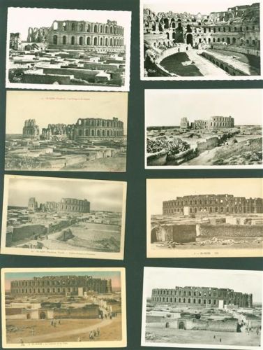 El Djem Lot mit 10 AK Tunesien