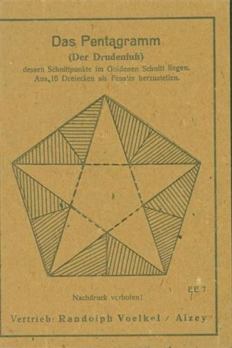 Alzey Das Pentagramm gestanzte Teile austrennbar Randolph Voelkel