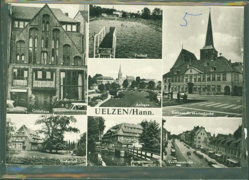 Uelzen AK mit Negativ