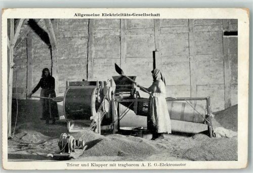 Trieur und Klapper mit tragbaren Elektromotor AK