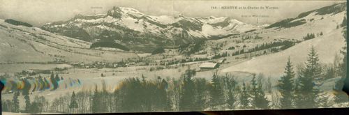 Megeve Warens-Bergkette Combloux