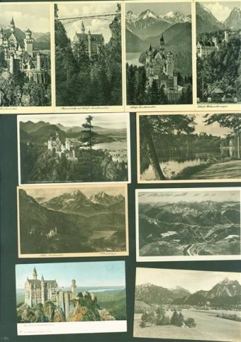 87645 W8959 Hohenschwangau Lot mit 28 AK Neuschwanstein