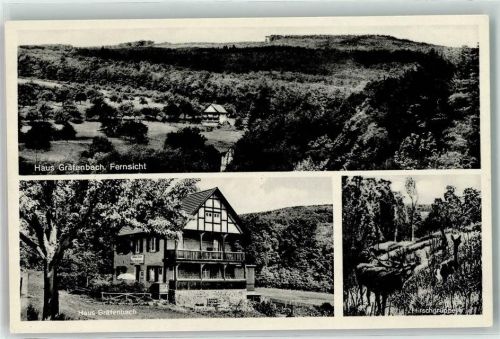 Gräfenbacherhütte Gasthaus Haus Gräfenbach Hirschgruppe