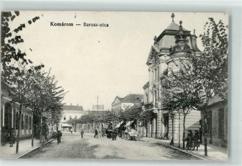 Komarom 1914 Baross-utca