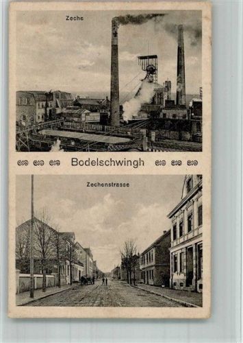 Bodelschwingh Zeche Westhausen Zechenstrasse Foto AK