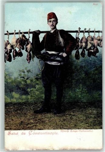 Konstantinopel Istanbul 1906 - Tracht