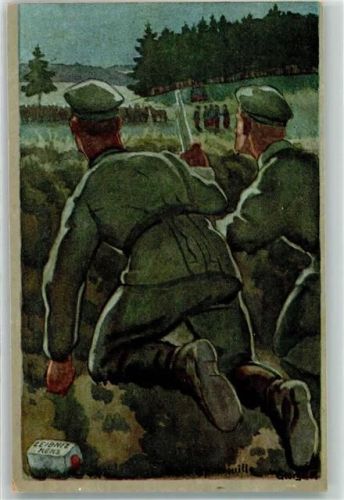 1916 WK I Schützengraben AK