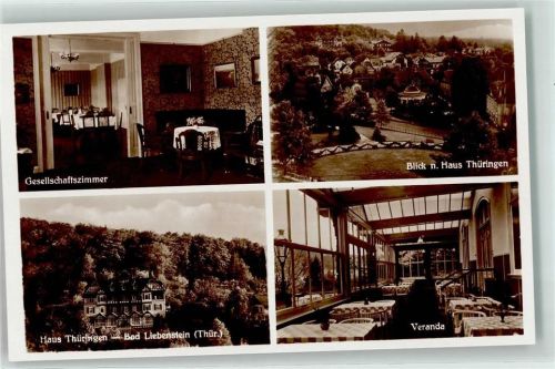 Bad Liebenstein Haus Thüringen Gesellschaftszimmer Veranda