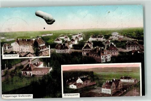Grafenwöhr Truppenlager Militärhotel Ortslazarett