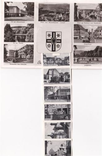 Bad Mergentheim ausziehbarer Papierstreifen Golfplatz