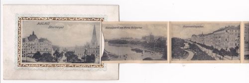 Malmö ausziehbarer Papierstreifen Stortorget