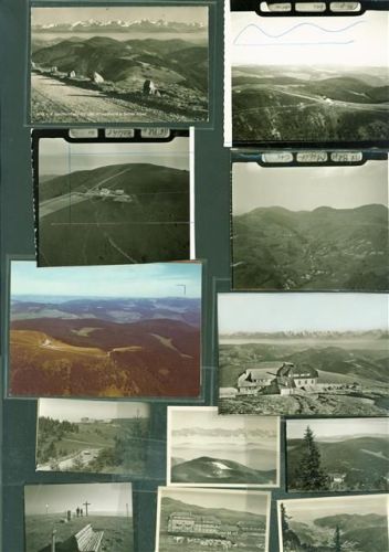 79677 W7869 Belchen im Schwarzwald Lot mit 26 Fotos Original aus Archiv eines Ansichtskartenverlages