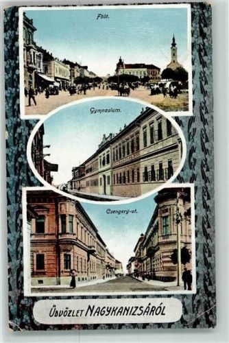 Nagykanizsa 1916 Föut Gymnasium Csengery Straße