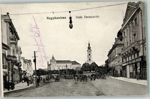 Nagykanizsa 1916 Deak Ferencz Platz