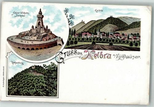 Kelbra Kaiser Wilhelm-Denkmal Rothenburg