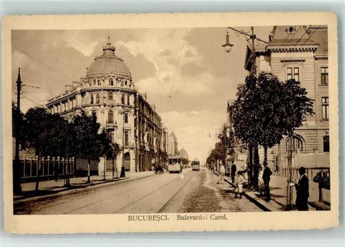 Bukarest Bucuresti - Bulevardul Carol Straßenbahn