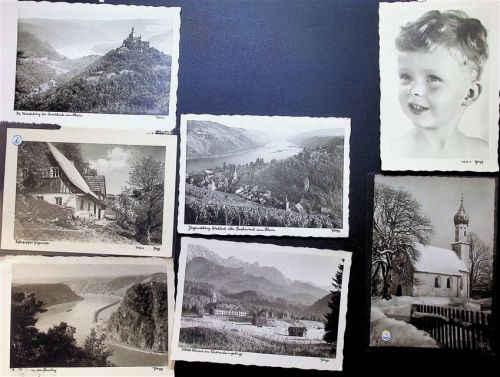 Lot mit 10 AK Fotograf Popp