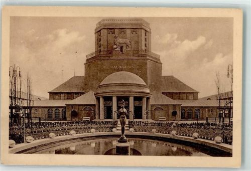 Leipzig 1913 Baufachausstellung Halle für Raumkunst