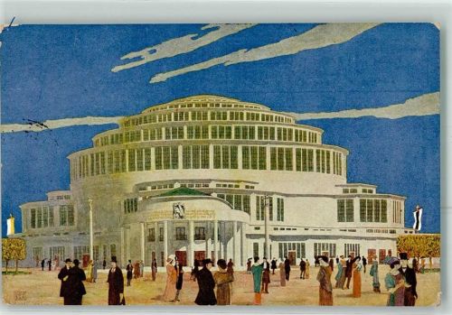 Breslau 1913 Ausstellung z. Jahrhundertfeier d. Freiheitskriege Jahrhunderthalle