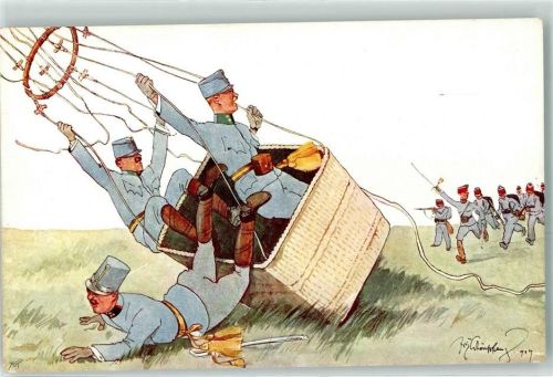 Ballon Landung Soldaten Uniform BKW I Nr 346-4