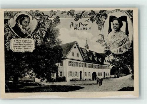 Müllheim Gasthaus Alte Post Markgräfische Tracht