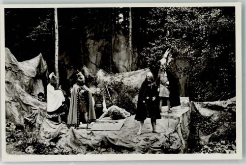 Reutlingen 1929 Naturtheater Aufführung Die Nibelungen