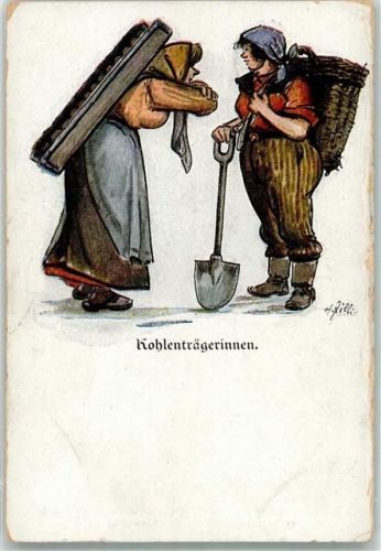 Nr. 78 Kohlenträgerinen Verlag der Lustigen Blätter Nr. 78