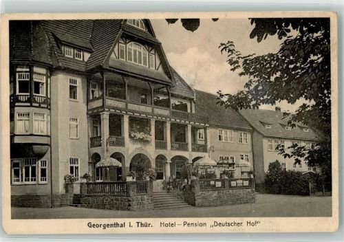 Georgenthal Hotel Pension Deutscher Hof