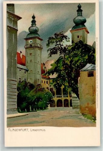Klagenfurt sign.Racuz Landhaus Nr.1845 Dep.Nr.88