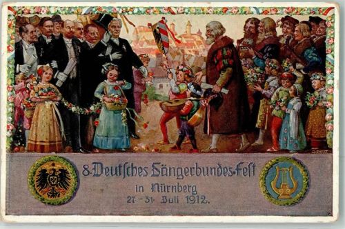 Nürnberg 1912 Festzug