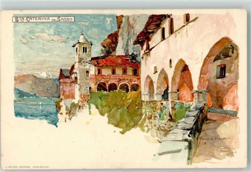 Leggiuno Santa Caterina del Sasso sign. Manuel Wielandt