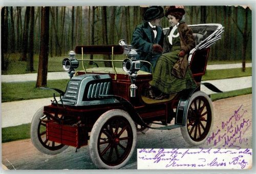 1905 Automobil Liebespaar K & B.D. Serie 1158