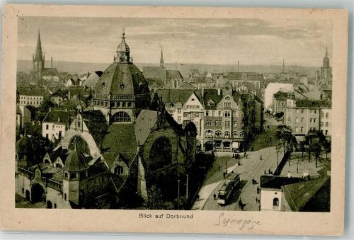 Dortmund 1922 Straßenbahn Tempel