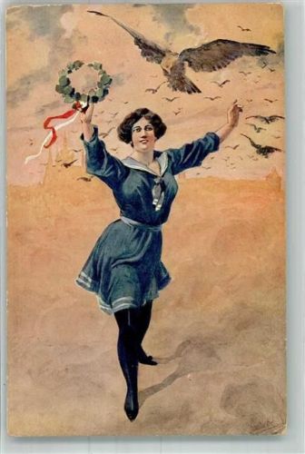 Prag Praha Turner des tschechischen Sokol Turnen 1911 Künstlerkarte